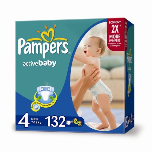 Pampers mähkmed Megabox Maxi N4 (7-18kg) 132tk LÕPUMÜÜK!!!