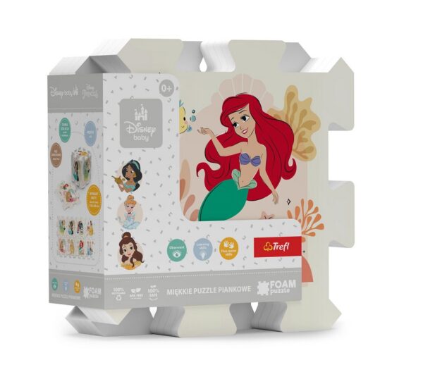 TREFL DISNEY PRINCESS Vahtpusle 8tk (1puzzle number-30x30cm)