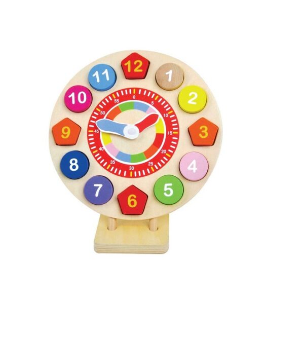 KELL-PUZZLE puidust Jumini Õpi kella tundma ja aega määrama