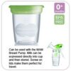 MAM rinnapiima säilitustops kaanega 120ml (5tk pakis) – pilt 5