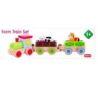 Puidust Rong Farm Train Set 12+kuud – pilt 2