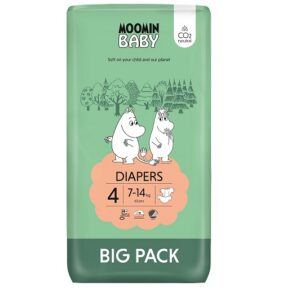 Muumi Öko mähkmed N4 7-14kg 63tk