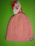 Laste kootud müts LOREN (8330AW12) M 003 roosa HUPPA