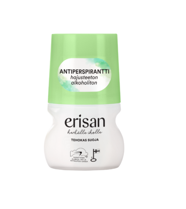 ERISAN  ROLL-ON 50ml Rulldeodorant-antiperspirant lõhnavaba