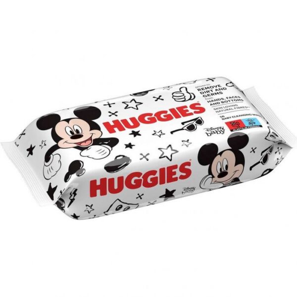 Huggies niisked salvrätikud Mickey Mouse 56tk