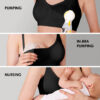 3in1 Rinnahoidja ja pumbahoidja Medela Must Vali suurus!!! – pilt 4