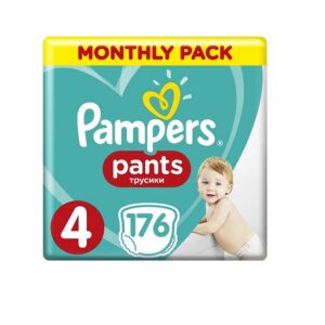 Pampers Pants N4 9-15kg mähkmepüksid 176tk