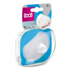 LOVI Silikoonist nibukaitse Skin Touch 2 tk M/L