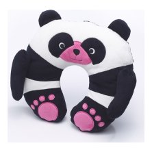 Travel Blue Chi Chi Panda kaelapadi must, roosa, valge