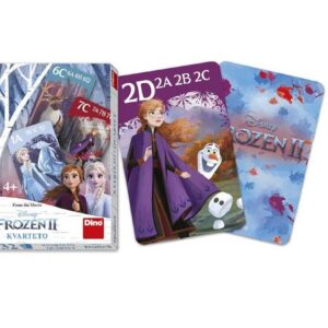 Dino mängukaardid Kvartett Frozen II