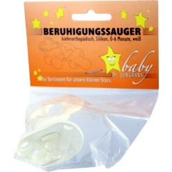 Rõngaslutt DR.Junghans 0-6kuud silikoon 1tk valge anatoomiline
