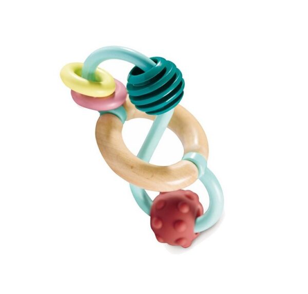 HAPE haaratav närimisrõngas Helmeste labürint 3+kuud E8501
