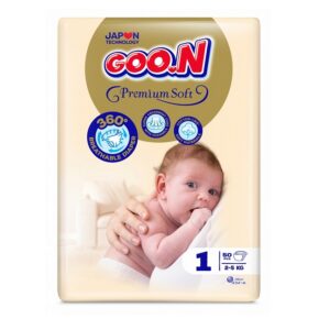 GOO.N PS Diaper Tape mähkmed Size1 JUM 50pcs
