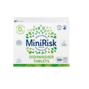 Nõudepesumasina tabletid MiniRisk lõhnavaba 50ml