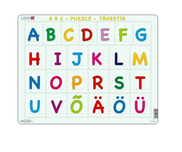 Puzzle Tähestik ABC Larsen LS13