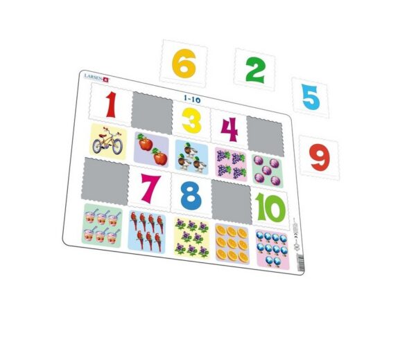 Puzzle Arvud 1-10  Larsen AR3