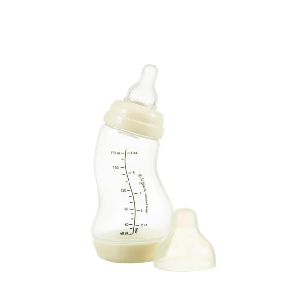 Difrax S-lutipudel kitsa kaelga 170ml naturaalvalge