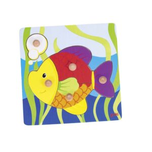 GOKI nuppudega puzzle Kala