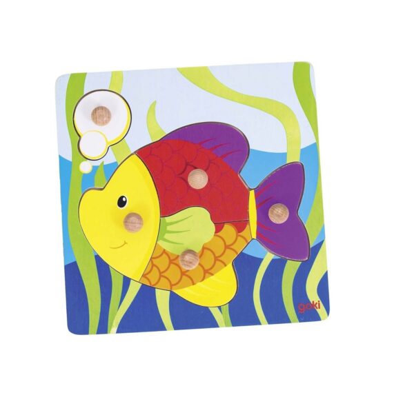GOKI nuppudega puzzle Kala
