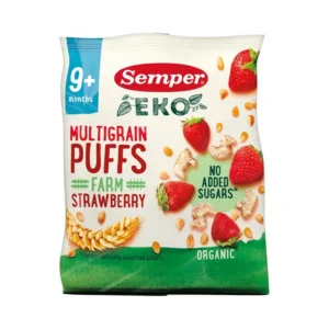 Semper mitmeviljamaius maasikamaitseline 9kuust (18gx5pakki) (1pakk-1,40eur)