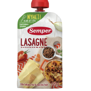 LASANJE Semper 3x120g 6.kuust (1tuub-2,43eur)