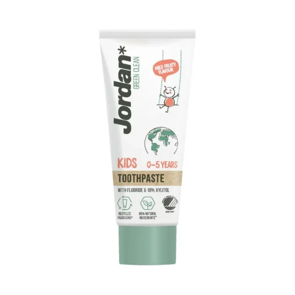 Hambapasta Green Clean Kids JORDAN, 50 ml 0-5aastasele