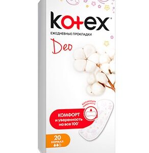 Kotex Comfort Normal pesukaitsmed  DEO 20tk