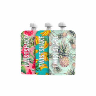 Twistshake korduvkasutatavad toidukotid 3tk 100ml Multicolor