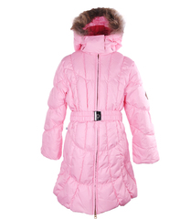Laste mantel SERENA (1213aw13) (134-158CM) 003-roosa Huppa