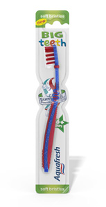 Aquafresh hambahari 6+ aastasele punane/sinine