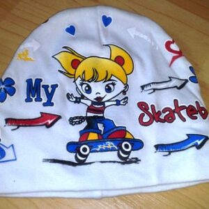 Trikotaaz müts My Skateboard valge 50cm