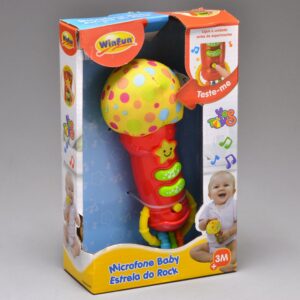 WinFun Beebi mikrofon heli ja valgusega