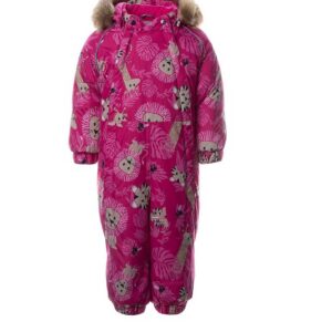 Kombinesoon KEIRA 319200030 fuksia mustriga-03363 Huppa