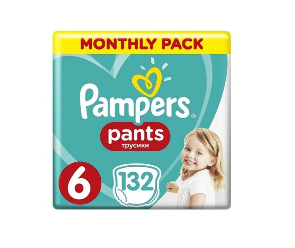 Pampers Pants N6  15+kg mähkmepüksid 132tk