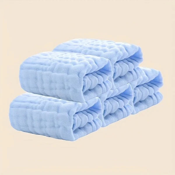 Suulapp/pesulapp/näorätik puuvillane 5tk 25x25cm helesinine