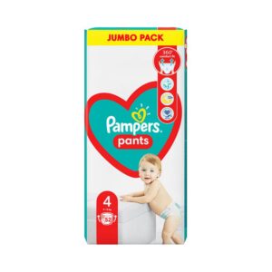 Pampers püksid N4 9-15kg JP 52tk