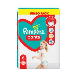 Pampers JP N6 16+kg mähkmepüksid 44tk