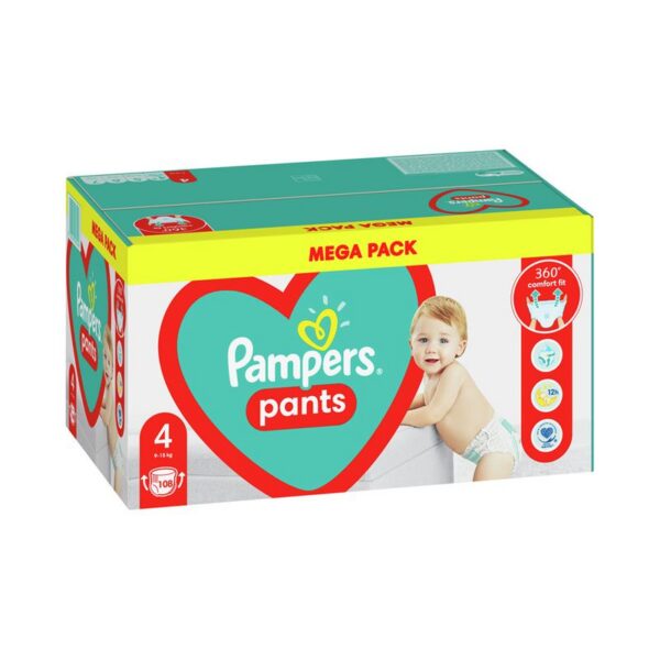 Pampers Pants N4  9-15kg mähkmepüksid 108tk