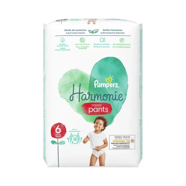 Harmonie püksmähkmed VP S6 PAMPERS, 18tk 15+kg