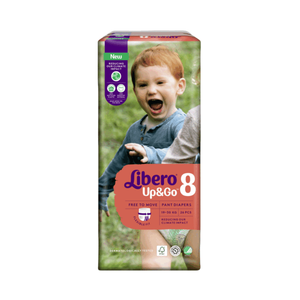 Libero püksmähkmed Up&Go N8 19-30 kg 26tk