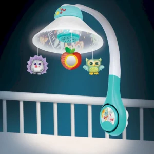 WinFun Voodikarussell Smily Play Carousel Projector 3in1 Lamp 0+kuust