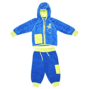 Fliis komplekt MIKO 43030000 blue pattern-60876 92cm Huppa