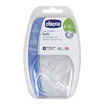 Chicco Physio Soft täissilikoonist rõngas-närimislutt 6+kuud