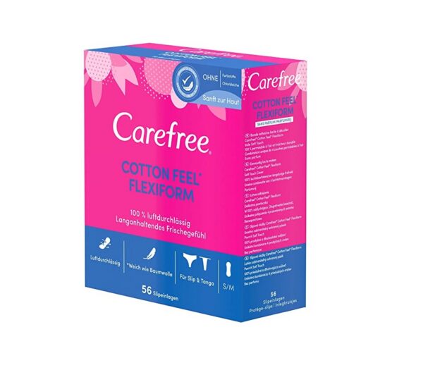 Carefree Cotton Feel Flexiform  pesukaitsed 56tk  S/M