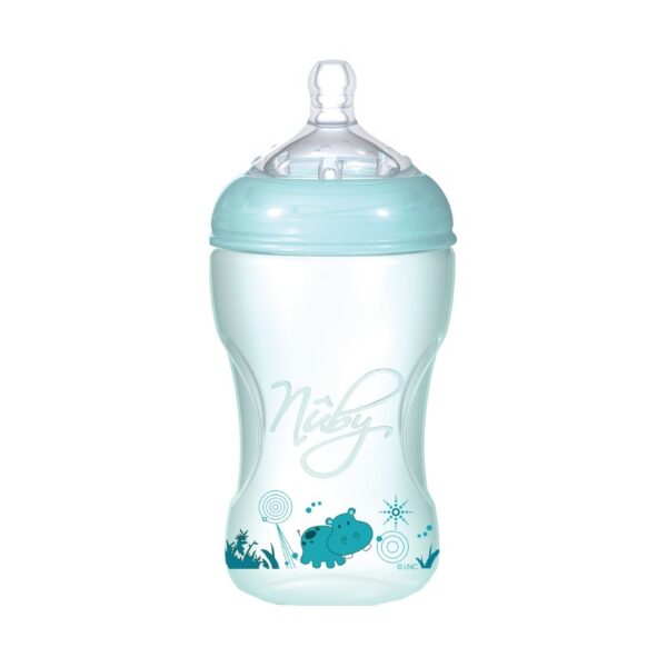 Nuby Natural Touch lutipudel 330ml MÜND