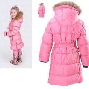 Tüdrukute sulemantel (1202AW11) YASMINE roosa 013 (98-110cm) Huppa