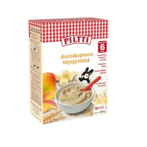Piltti banaani-mango täisteravilja Päikesepuder 410g, alates 6-elukuust