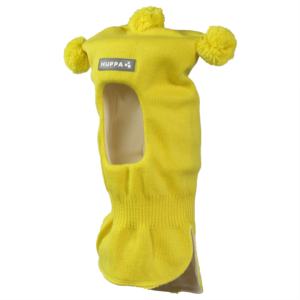 Laste kootud sallmüts COCO 85070000 60002-kollane XS HUPPA