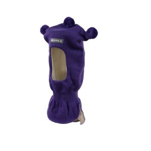 Laste kootud sallmüts COCO 85070000 70053-LILLA  HUPPA