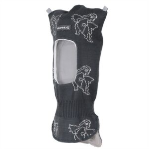 Müts SELAH  85140000 XS(43-46cm)70148-hall/valge lohe Huppa